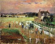 Hanging Out the Laundry to Dry Berthe Morisot